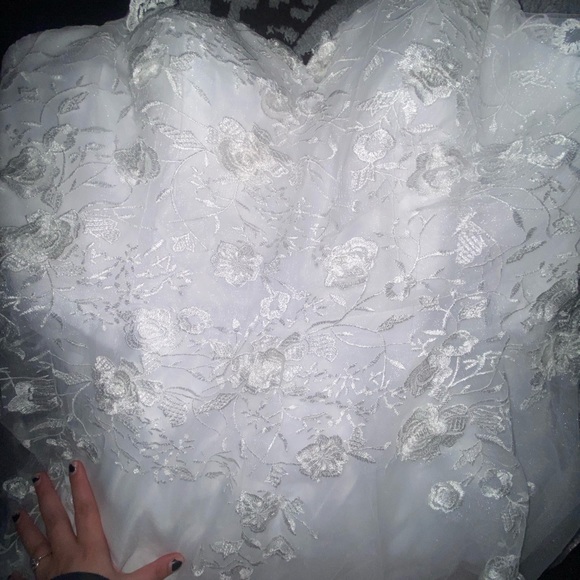 Wedding Dress & Veil - Picture 2 of 16